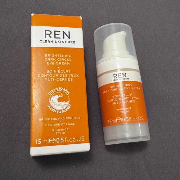 REN Clean Skincare | NEW Brightening Dark Circle Eye Cream, 15 mL / 0.5 FL OZ - Picture 5 of 8